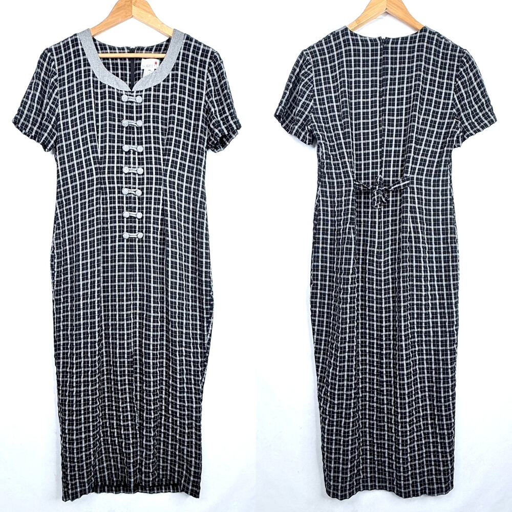 Vintage Scarlett Plaid Dress Small